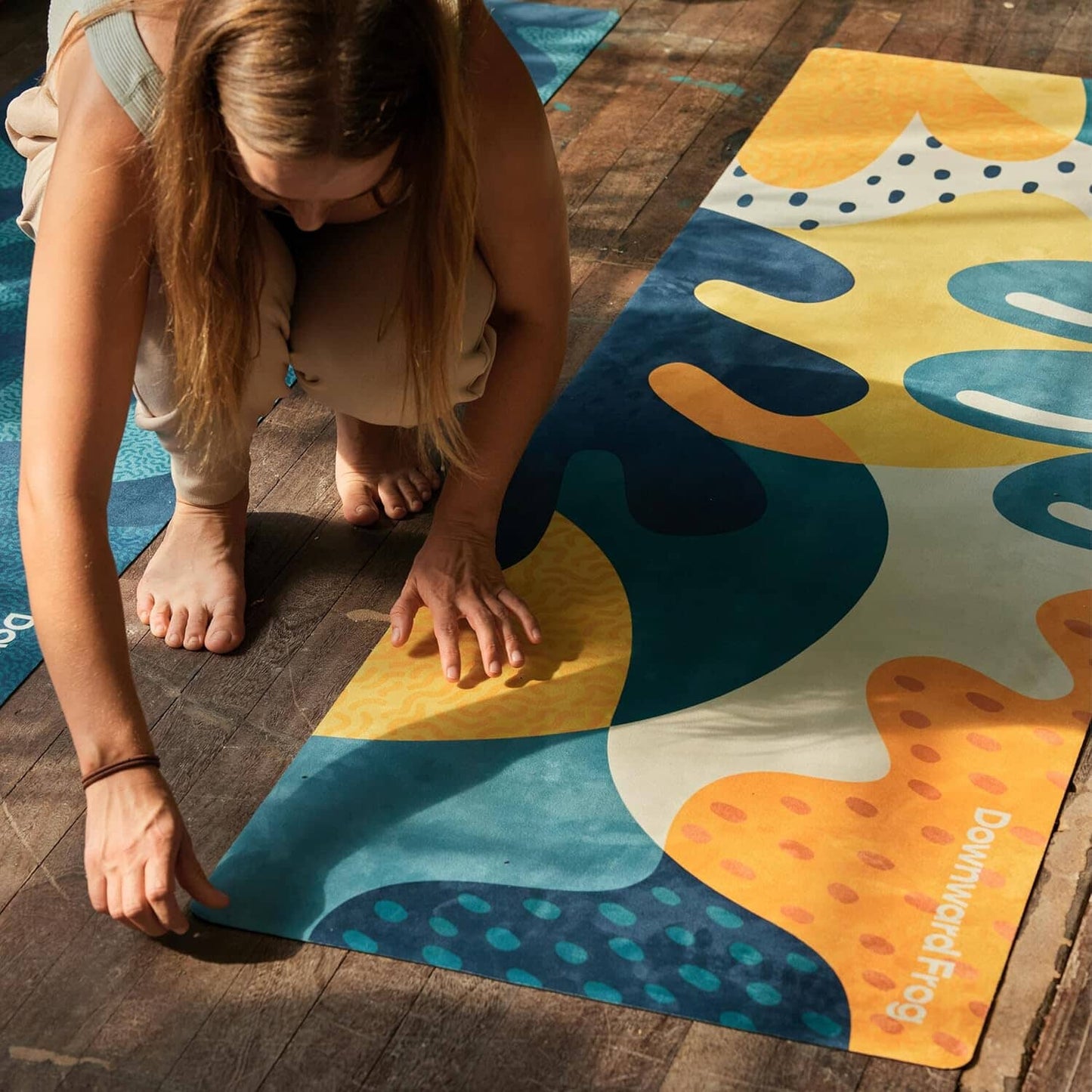 Fruit Salad: 4mm Downward Frog - Yoga Mats