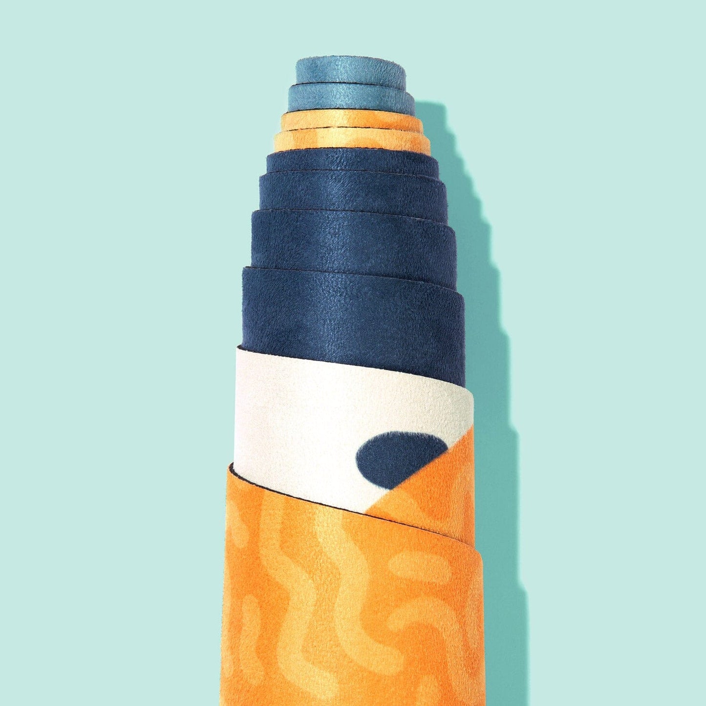 Fruit Salad Travel Yoga Mat downward-frog