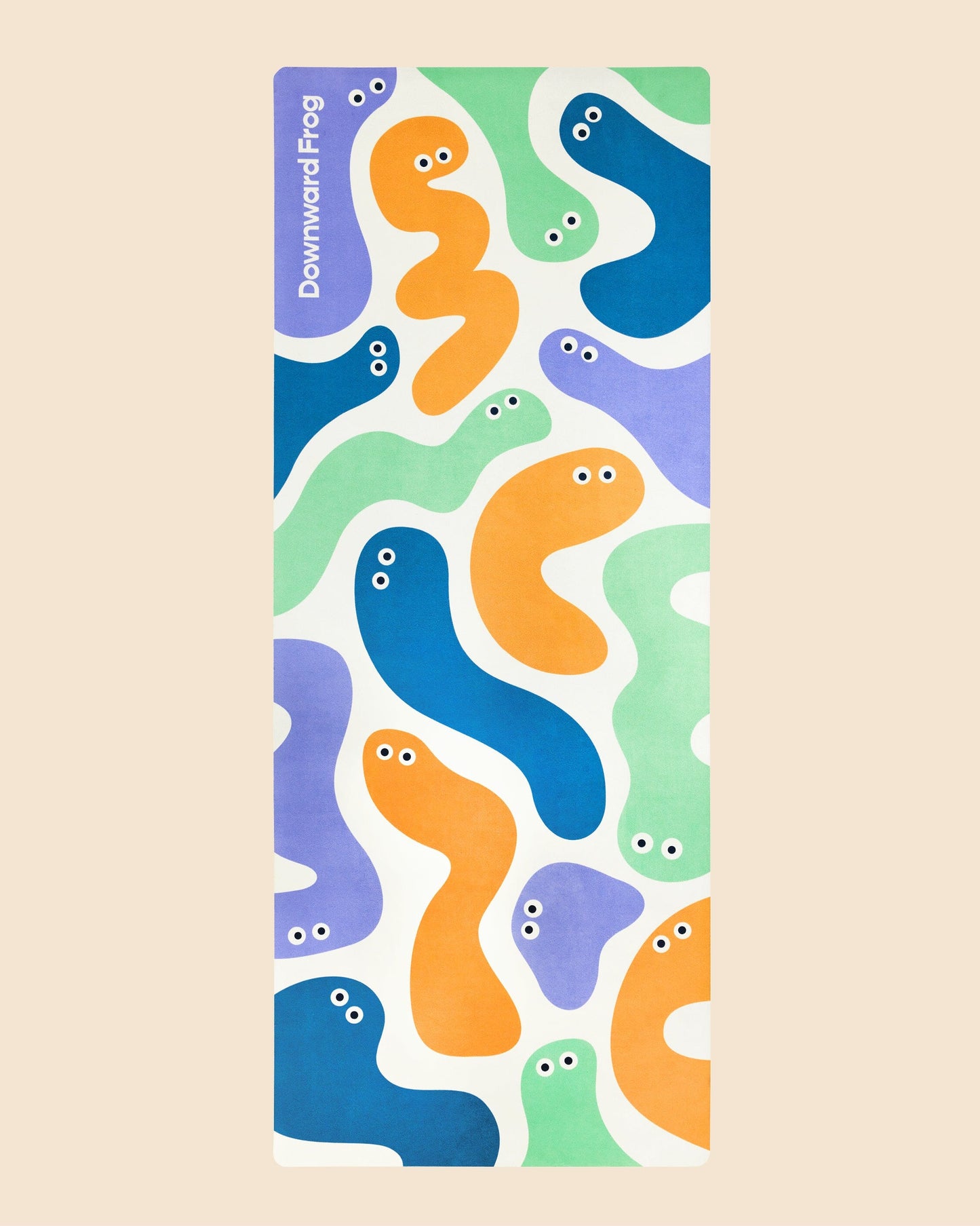 Wormlet (For Kids) Kids Yoga Mat Downward-Frog