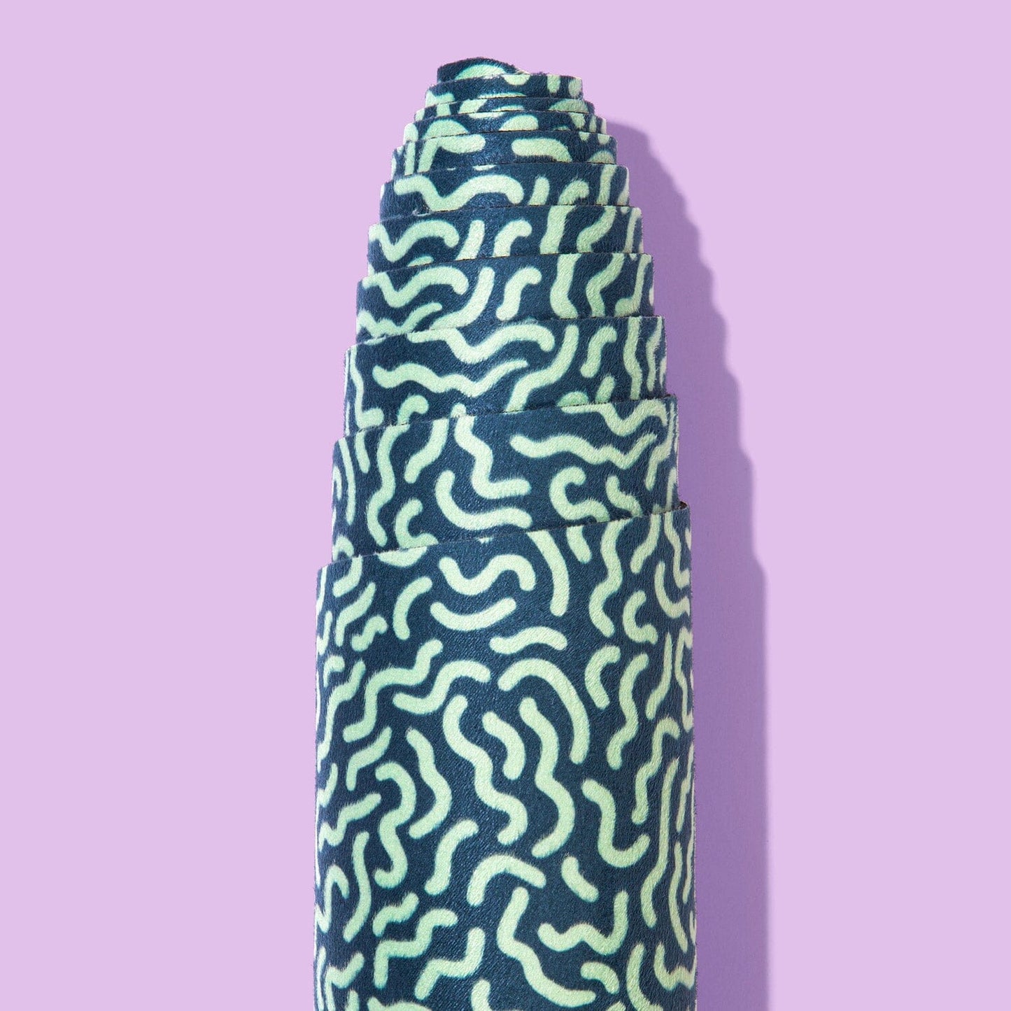 Wormy Travel Yoga Mat Downward-Frog