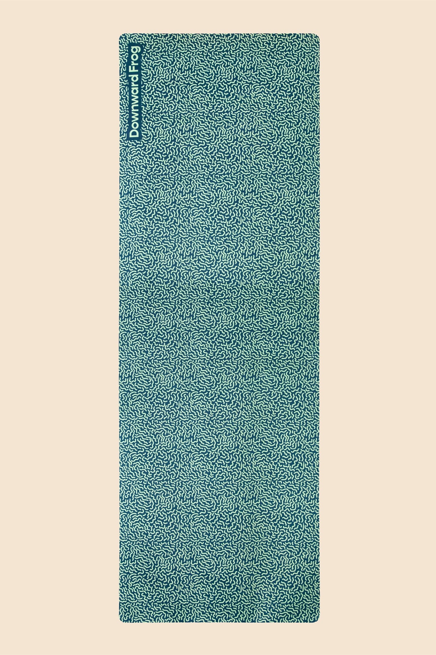 Wormy Travel Yoga Mat Downward-Frog