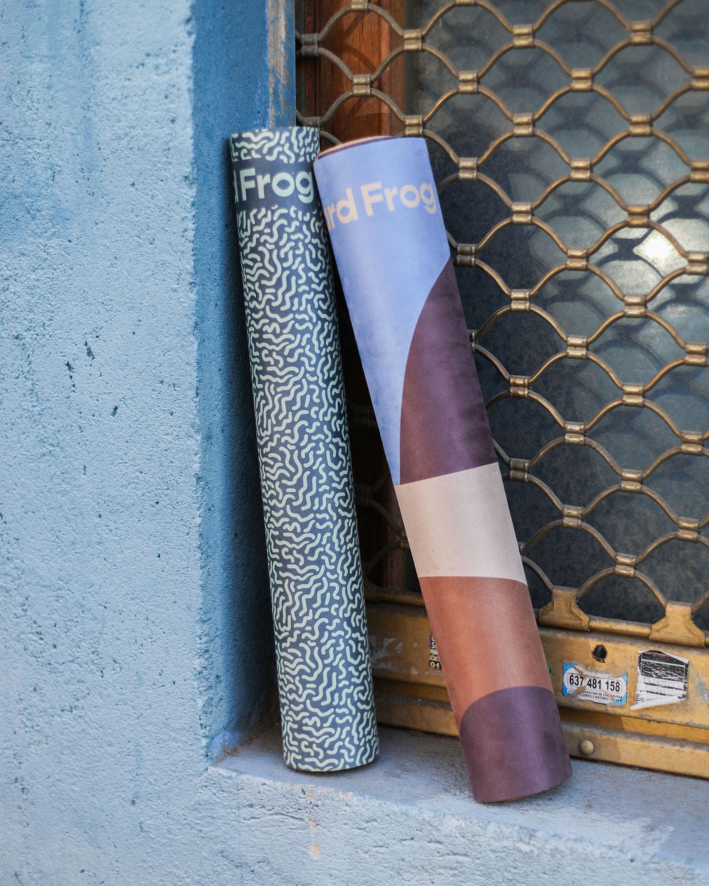 Whirly: Patterned Yoga Mat - 4mm