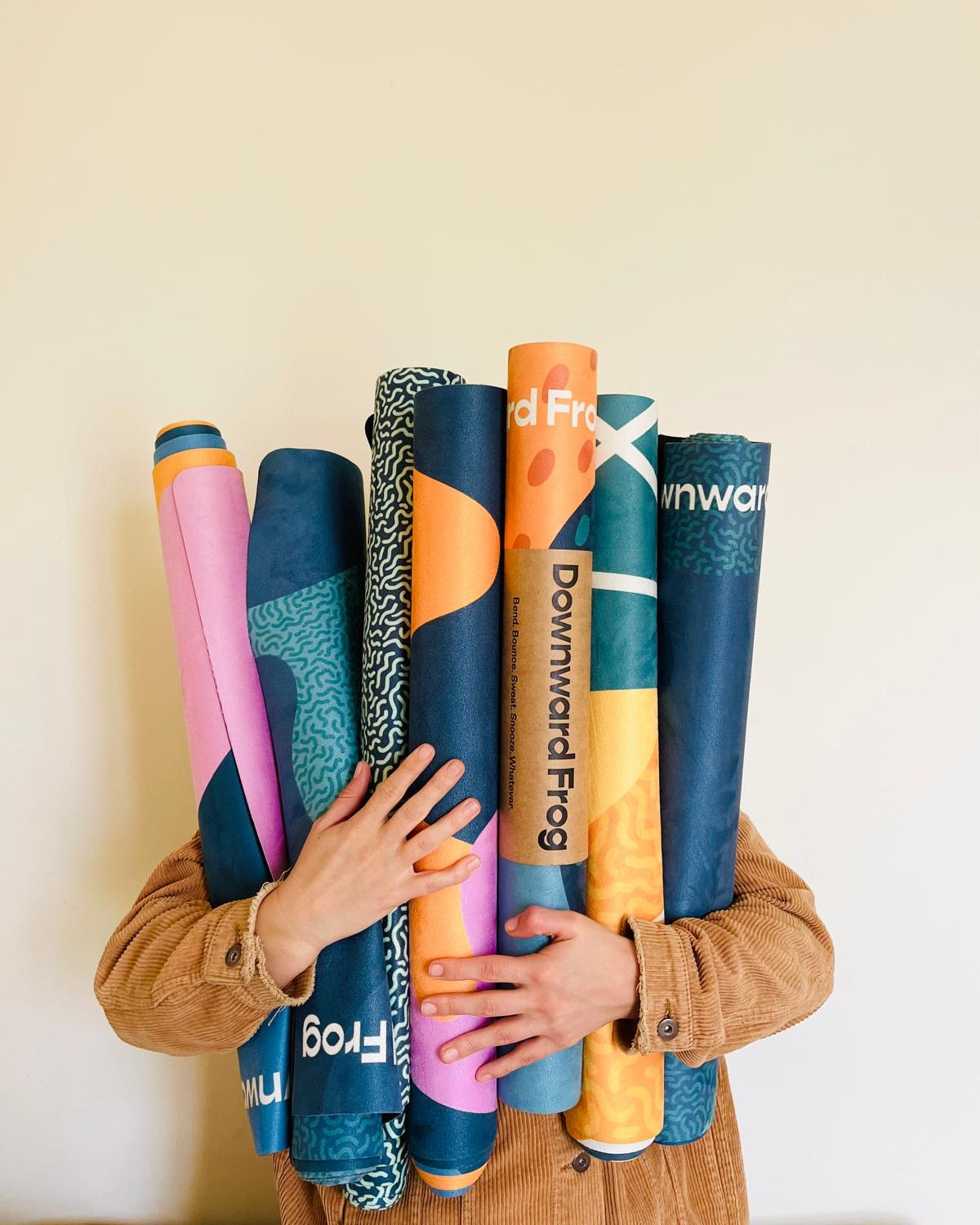 Downward Frog Gift Card