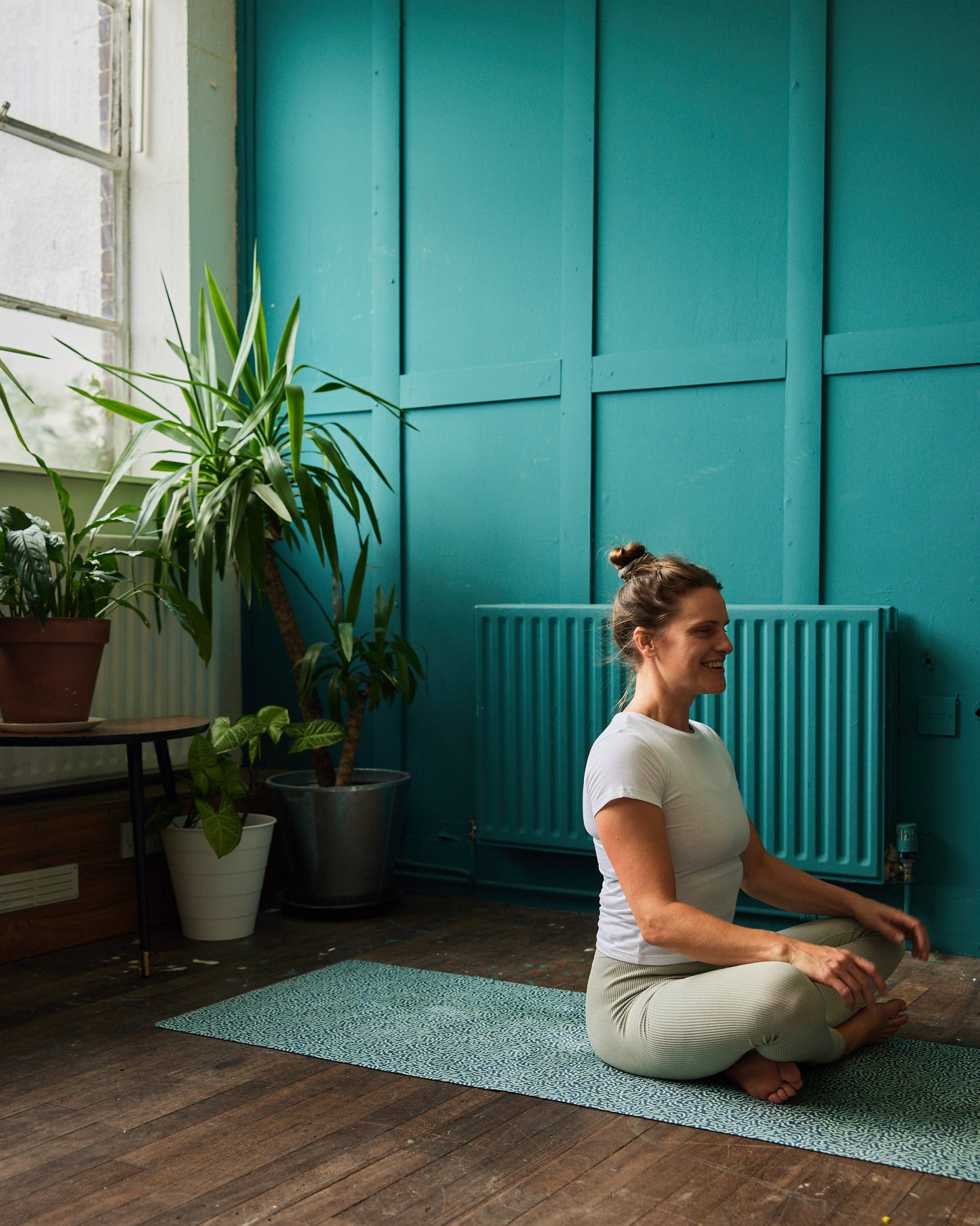 Whirly: Patterned Travel Yoga Mat