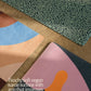 Whirly: Patterned Travel Yoga Mat