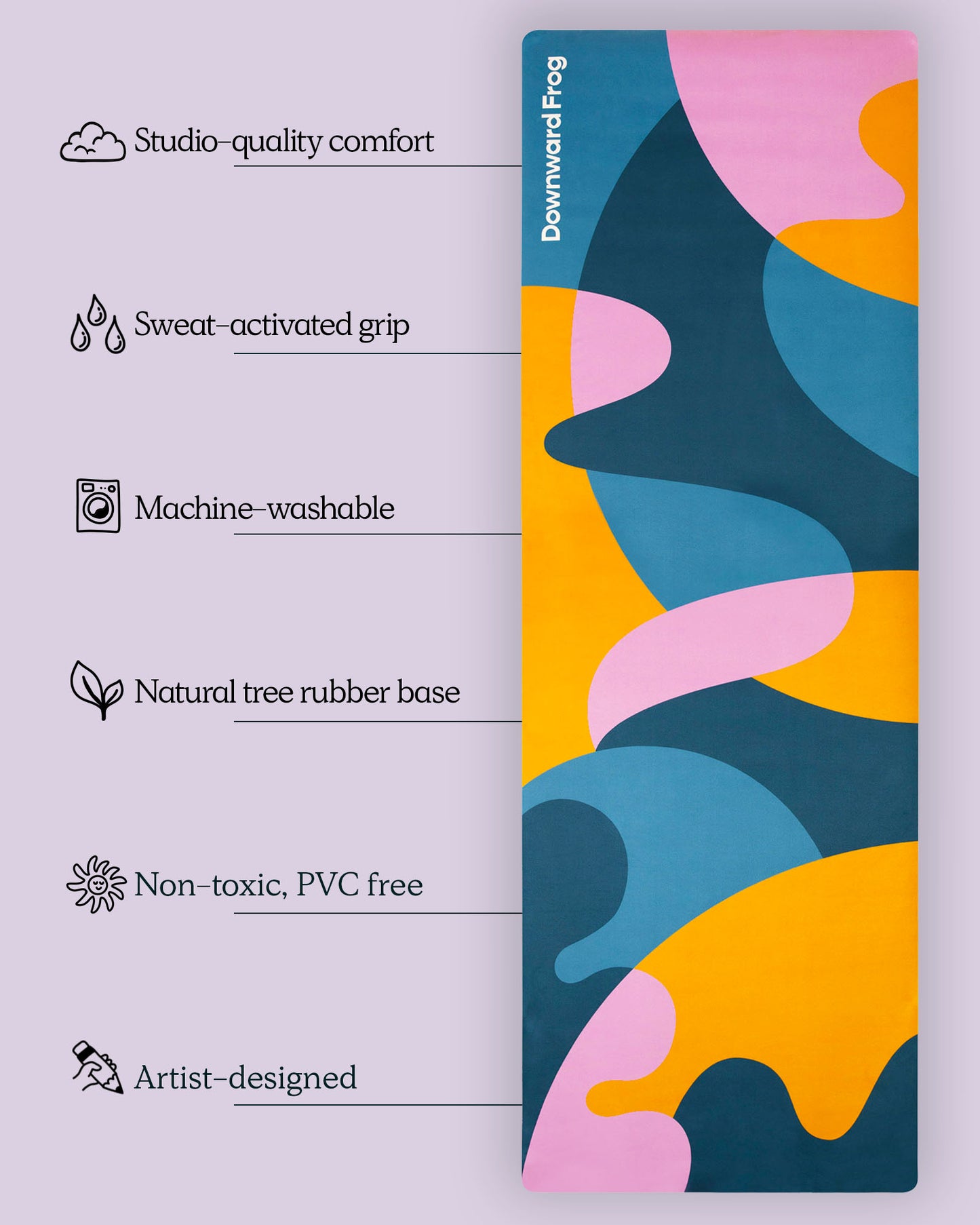 Splobby: Patterned Yoga Mat - 4mm