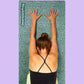 Whirly: Travel Mat Travel Yoga Mat Downward-Frog 