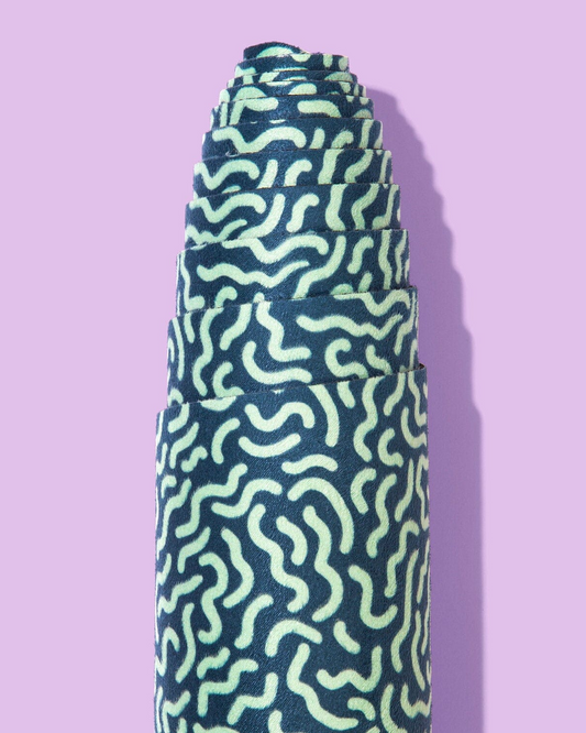 Whirly: Patterned Yoga Mat - 4mm
